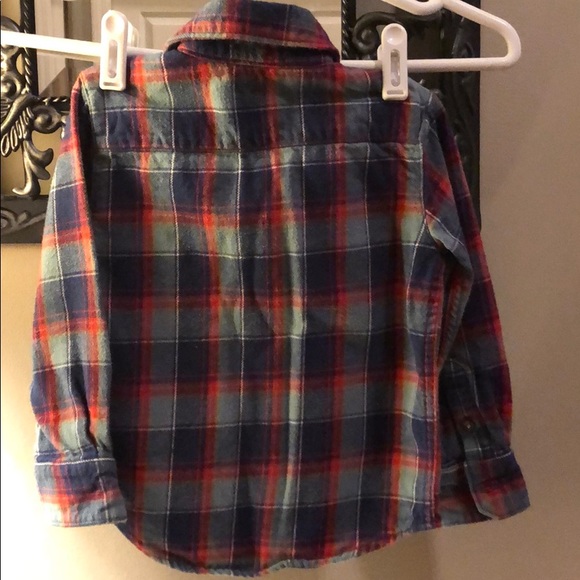 Carter's plaid button down shirt - Picture 4 of 5